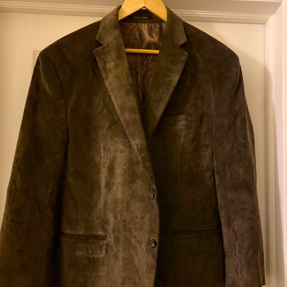 Chaps Men’s brown corduroy blazer